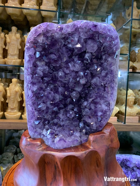 Hốc tinh thể thạch anh tím siêu vip 18,55kg