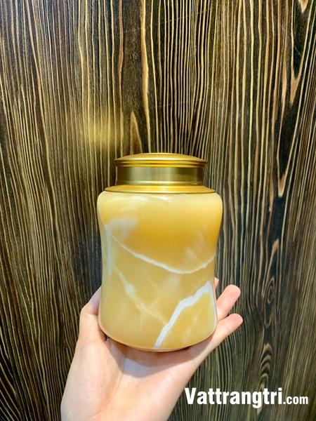 Hũ đựng trà Ngọc Hoàng Long 13cm