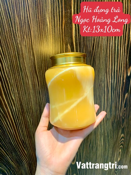 Hũ đựng trà Ngọc Hoàng Long 13cm