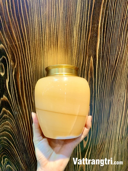 Hũ đựng trà Ngọc Hoàng Long 13cm