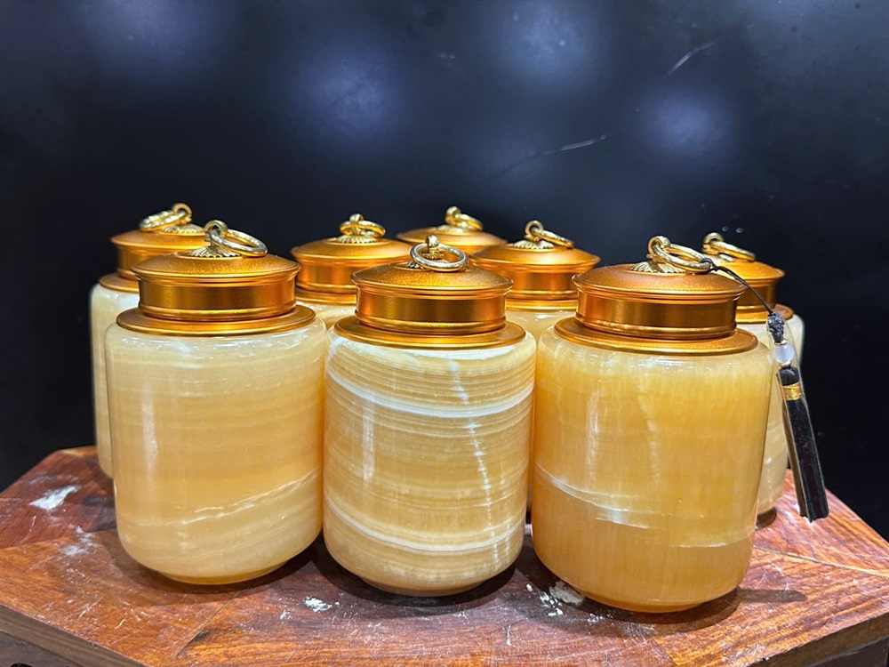 Hũ Đựng Trà Ngọc Hoàng Long 13cm