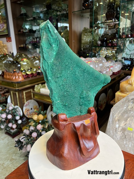 Khối đá cảnh khổng tước tự nhiên 30cm