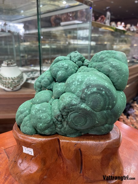 Khối đá khổng tước nguyên sinh tự nhiên 22cm