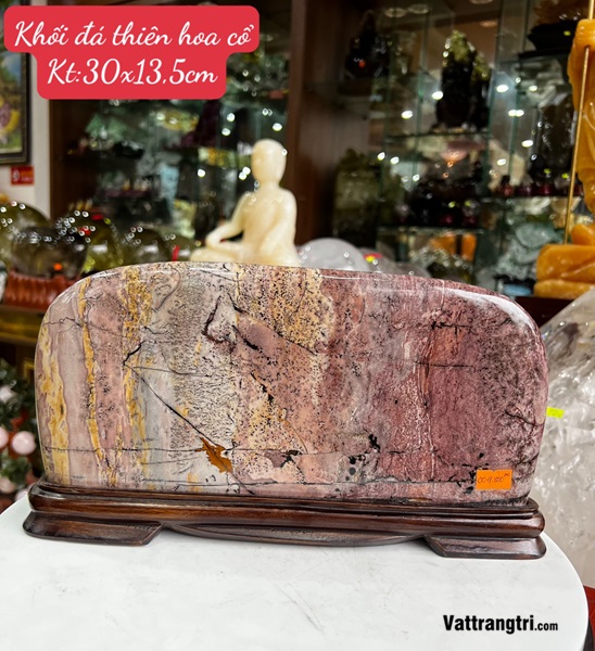 Khối đá thiên hoa cổ 30cm