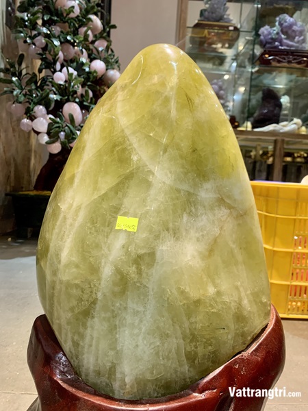 Khối Đại Cảnh núi thạch anh vàng 54cm