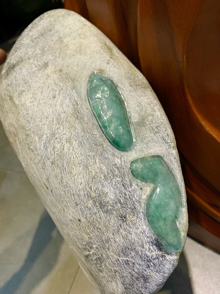 Khối ngọc cẩm thạch phỉ thuý siêu vip