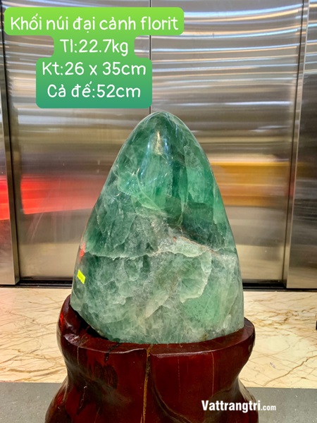 Khối Núi Đại Cảnh Đá fluorite 52cm