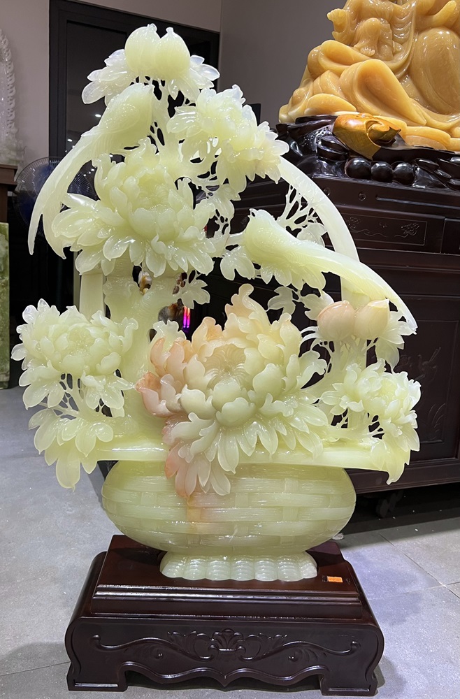 Lẵng Hoa Phú Quý Ngọc Onyx 62x80cm