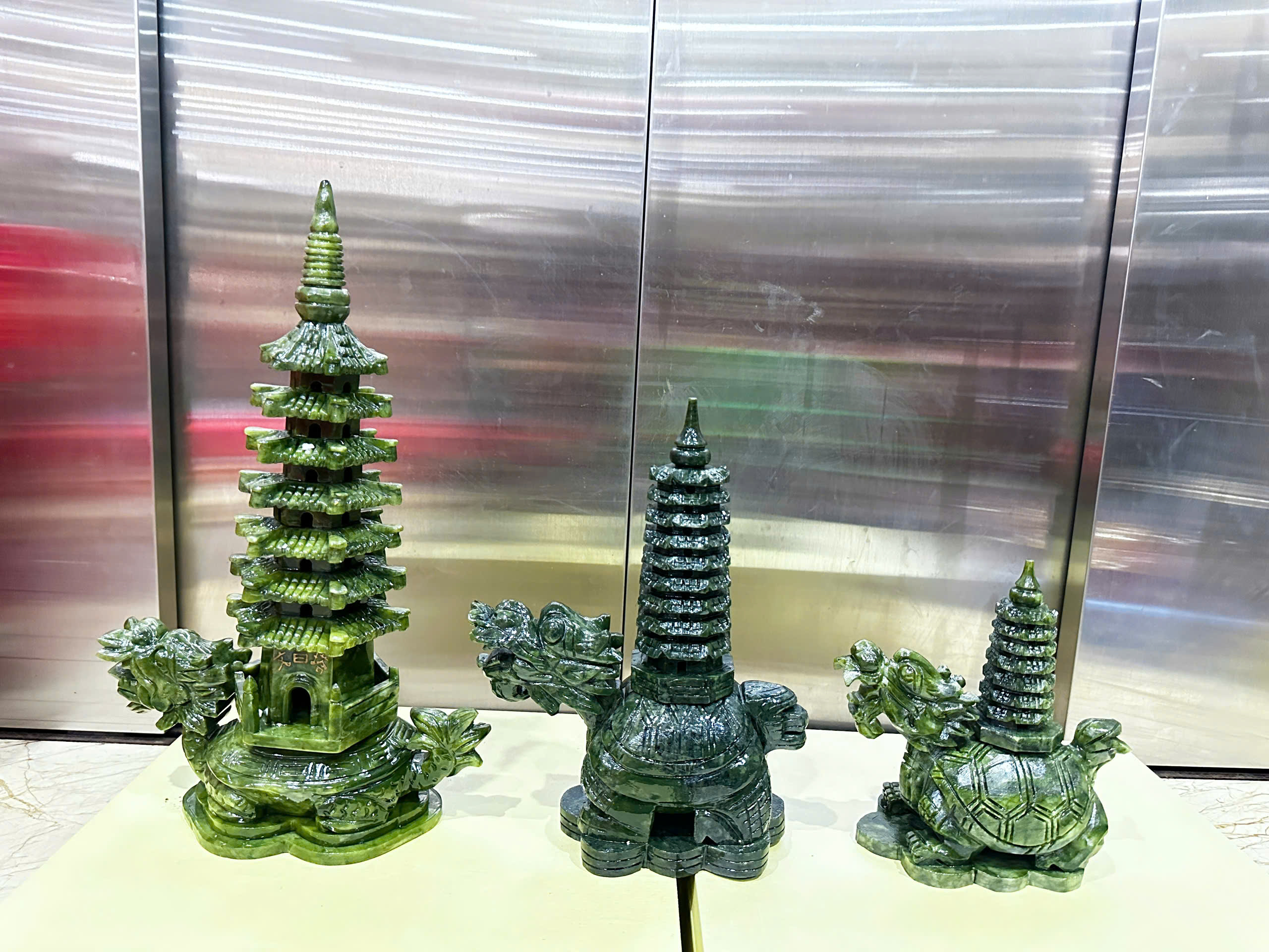 Long Quy Cõng Tháp Văn Xương Ngọc Serpentine