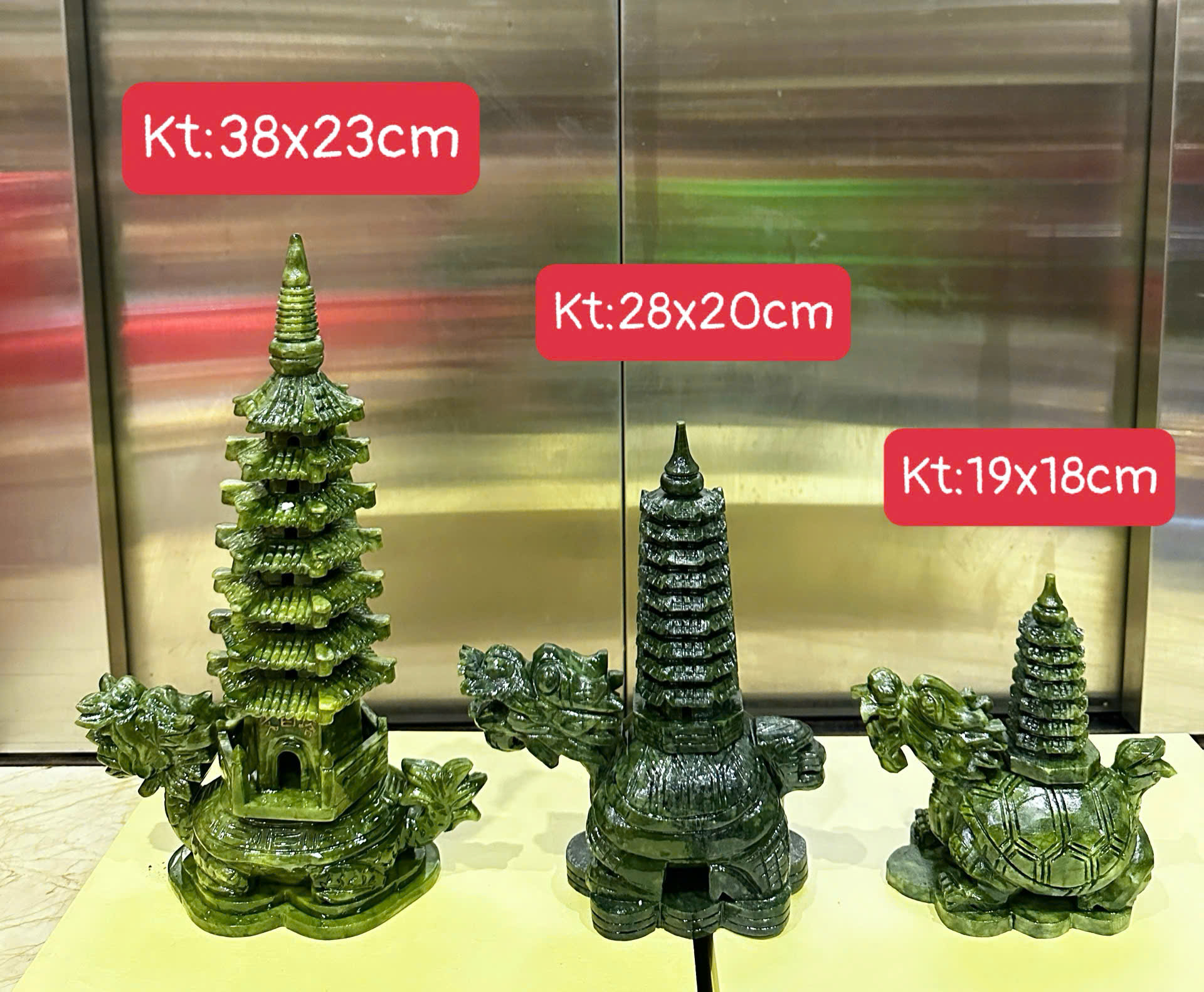 Long Quy Cõng Tháp Văn Xương Ngọc Serpentine