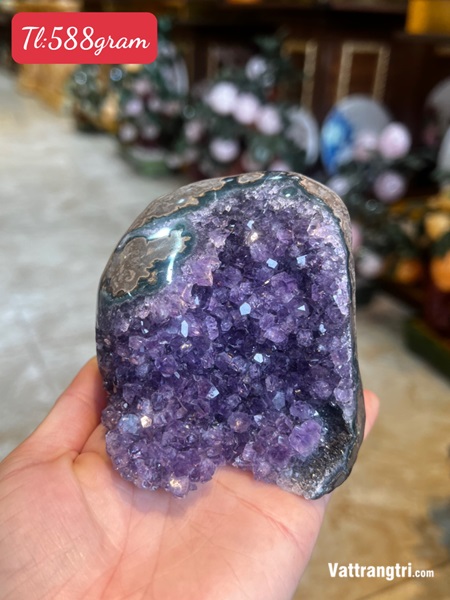 Mầm đá thạch anh tím 0.5kg