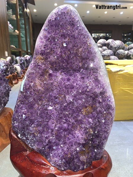 Mầm tinh thể thạch anh tím 40cm