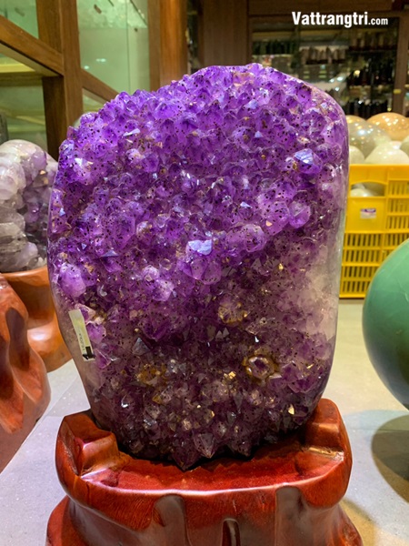 Mầm tinh thể thạch anh tím 45cm