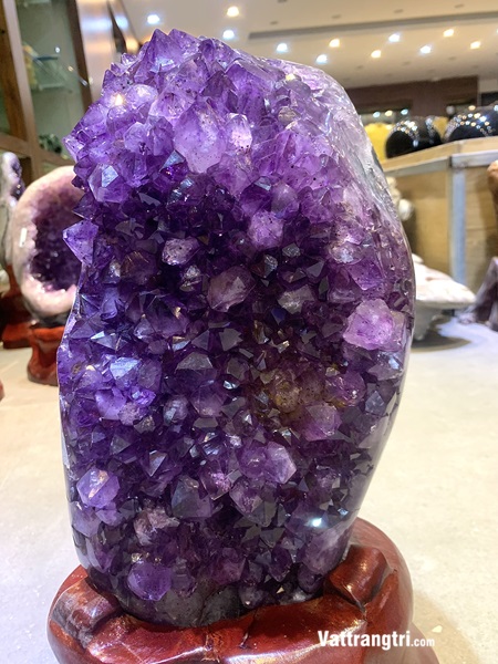 Mầm tinh thể thạch anh tím 45cm