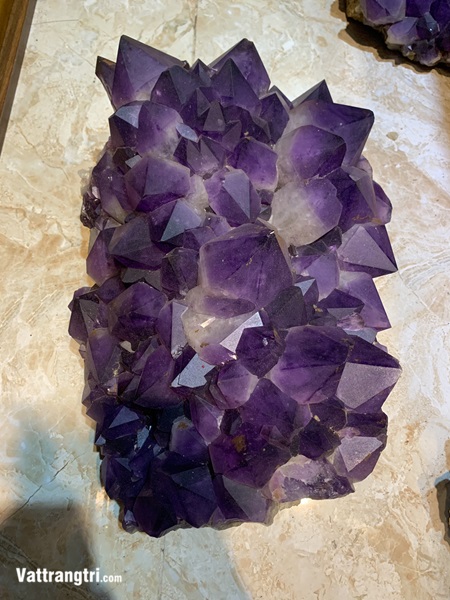 Mầm tinh thể thạch anh tím siêu vip 45cm