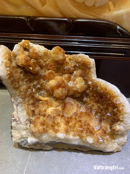 Mầm tinh thể thạch anh vàng vip 26cm