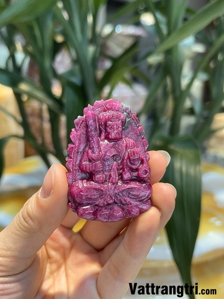 Mặt bất động minh vương ruby vip 52mm