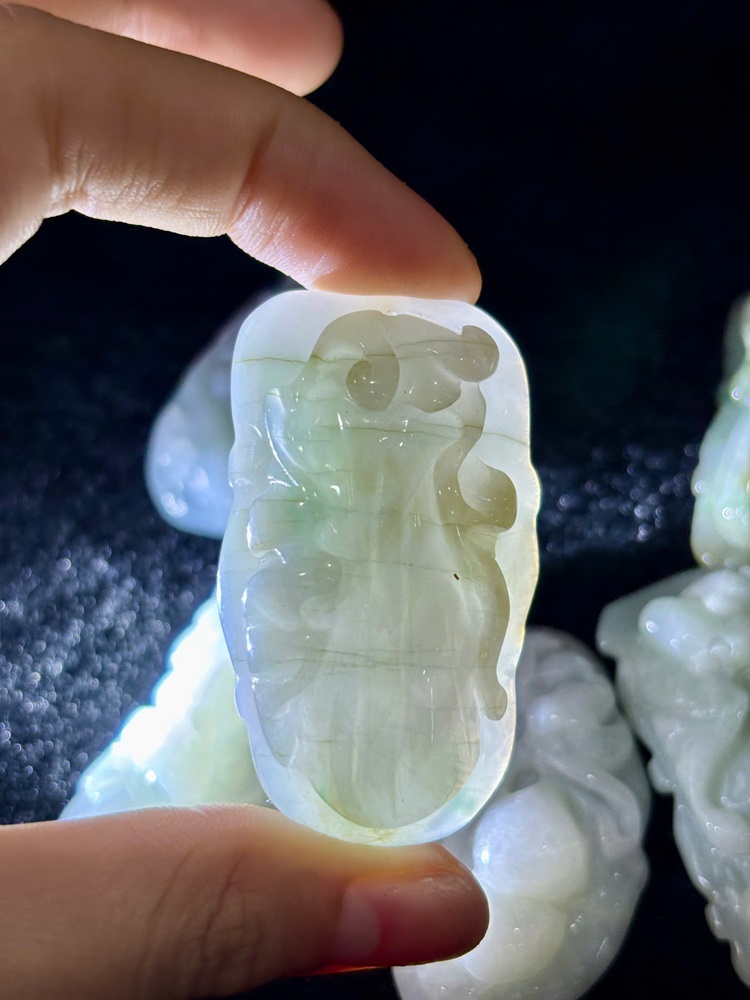 Mặt Dây Phú Quý Ngọc Phỉ Thuý