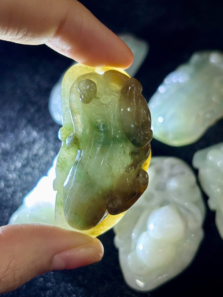 Mặt Dây Phú Quý Ngọc Phỉ Thuý