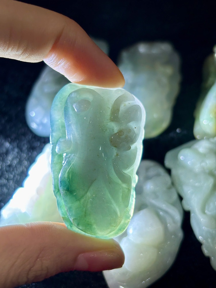 Mặt Dây Phú Quý Ngọc Phỉ Thuý