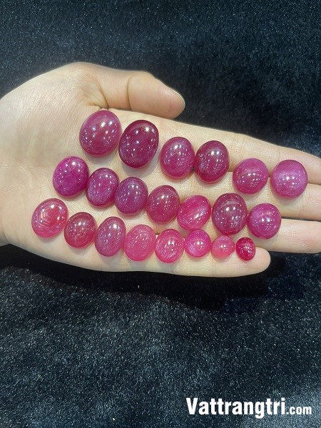 Mặt nhẫn - dây chuyền ngọc ruby