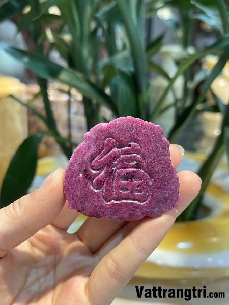 Cá chép hoá rồng vờn ngọc ruby 52mm