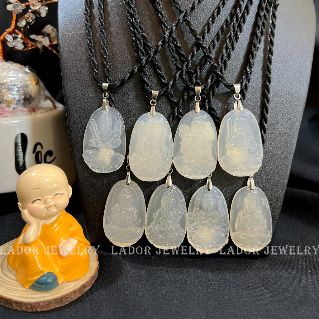 Mặt Phật Bản Mệnh 12 con giáp - Tặng Dây và Móc Đeo
