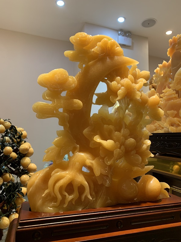 Mẫu Đơn Như Ý Ngọc Hoàng Long 55cm