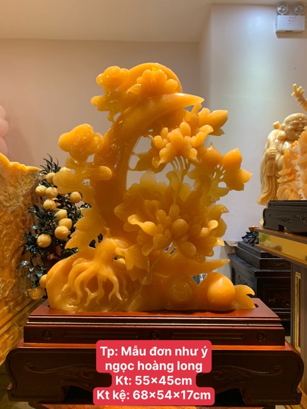 Mẫu Đơn Như Ý Ngọc Hoàng Long 55cm