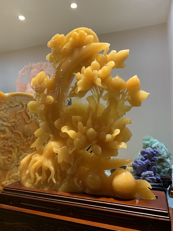 Mẫu Đơn Như Ý Ngọc Hoàng Long 55cm