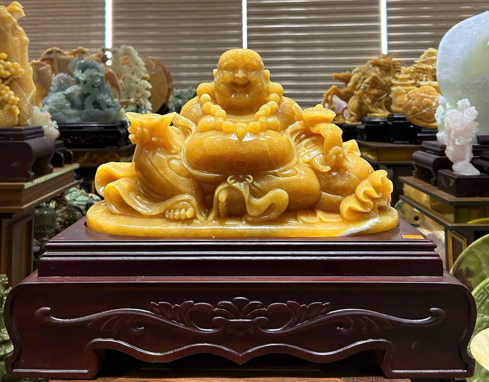 Ngài di lặc ngọc hoàng long 50cm