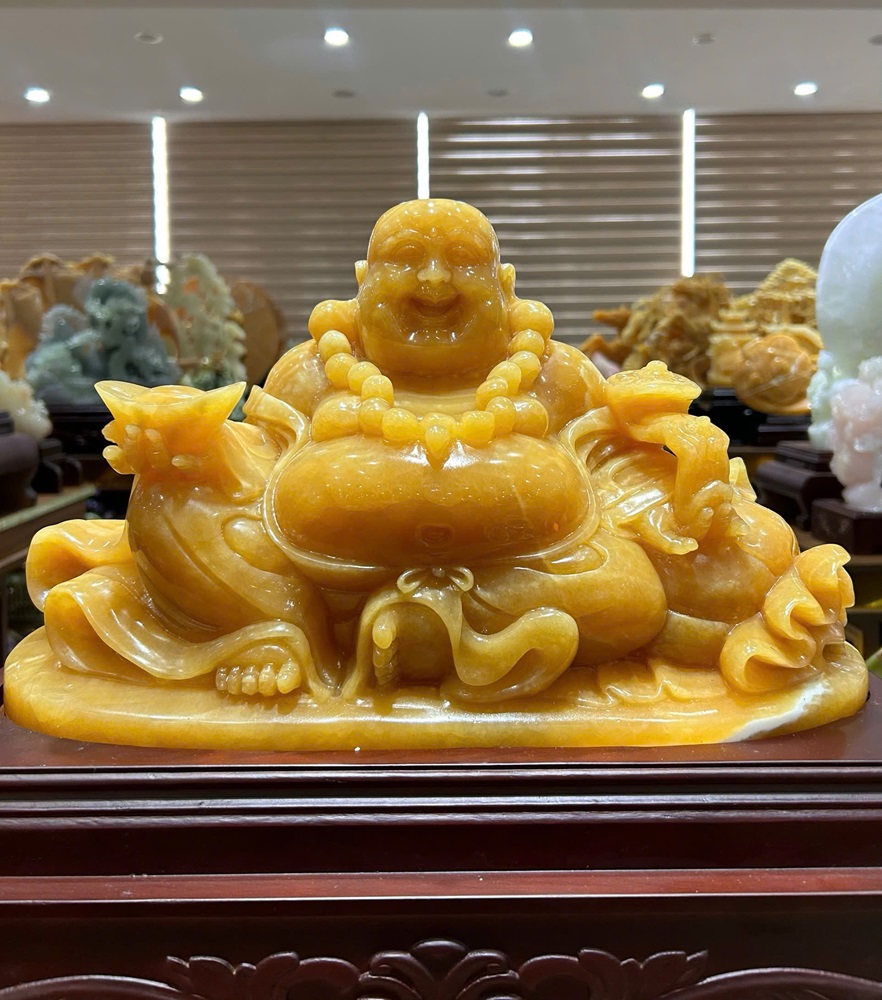 Ngài di lặc ngọc hoàng long 50cm