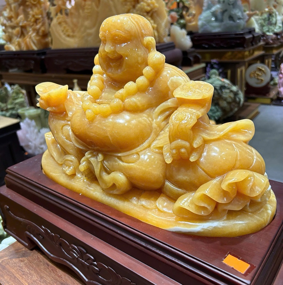 Ngài di lặc ngọc hoàng long 50cm