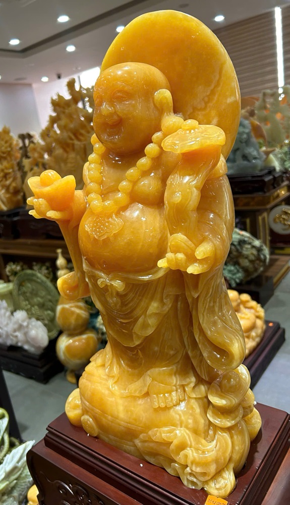 Ngài di lặc ngọc hoàng long 66cm