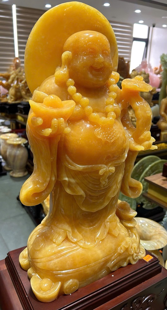 Ngài di lặc ngọc hoàng long 66cm