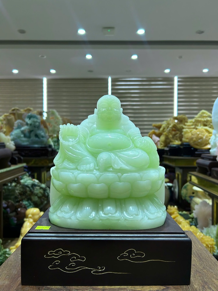 Ngài di lặc ngọc onyx 30cm