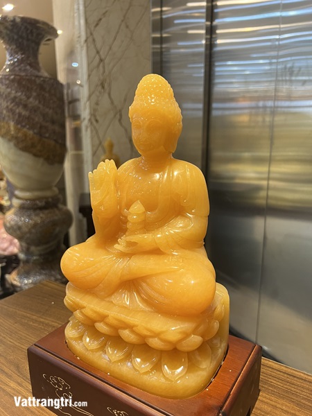 Ngài Thích Ca Mâu Ni Phật Ngọc hoàng long 36cm