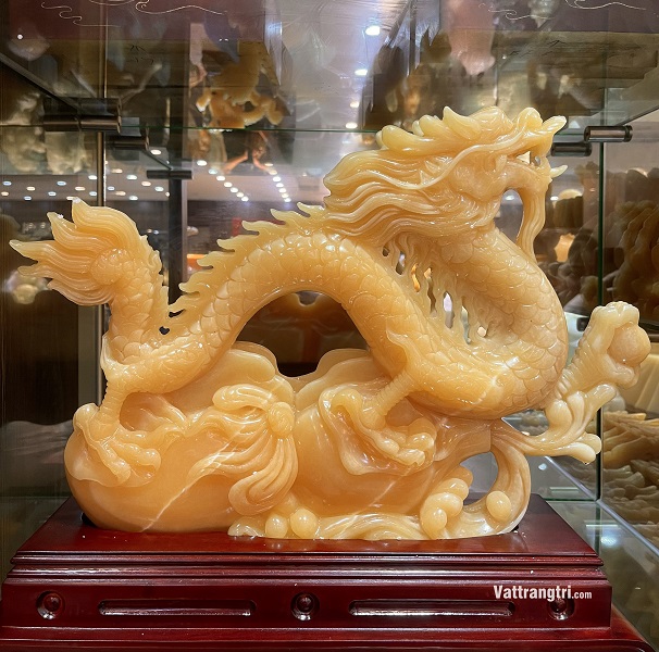 Nhất long quyền vương ngọc hoàng long 50cm