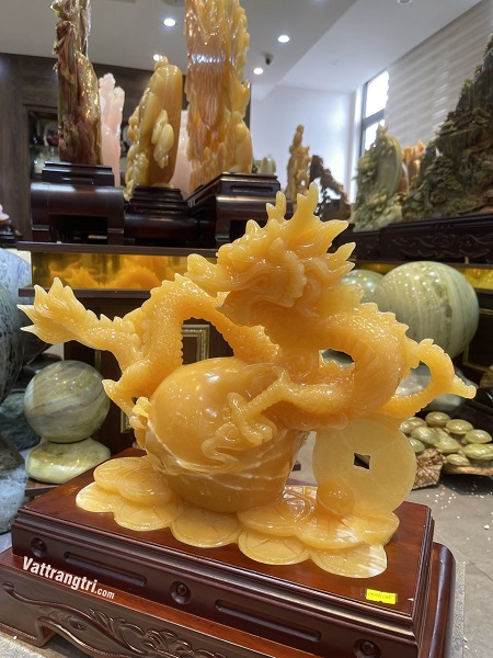 Nhất long vờn ngọc Ngọc Hoàng Long 48cm