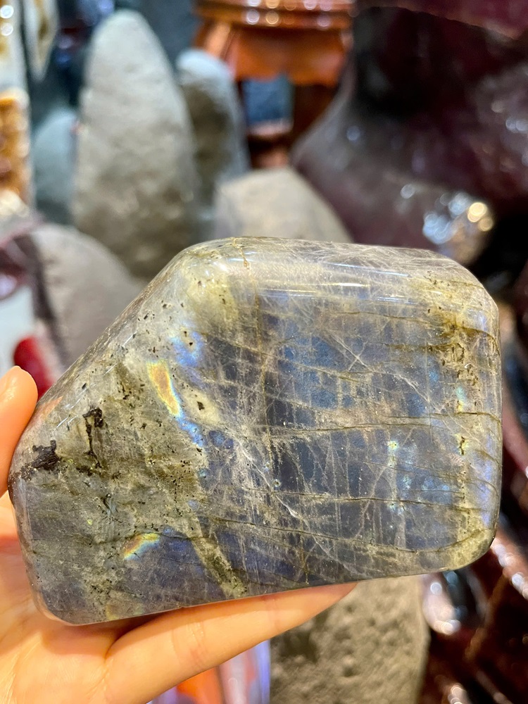 Núi Cảnh Đá Xà Cừ 14x8cm