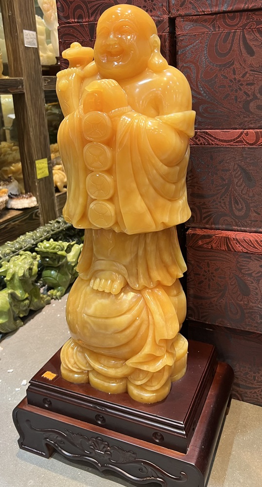 Ông di lặc chúc phúc ngọc hoàng long 74cm