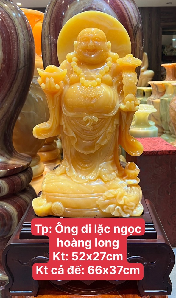 Ông di lặc ngọc hoàng long 66cm