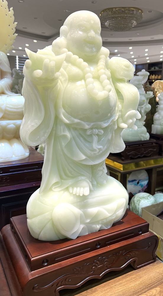 Ông di lặc ngọc onyx 91cm