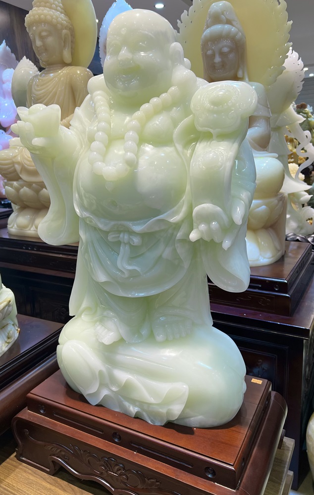 Ông di lặc ngọc onyx 91cm