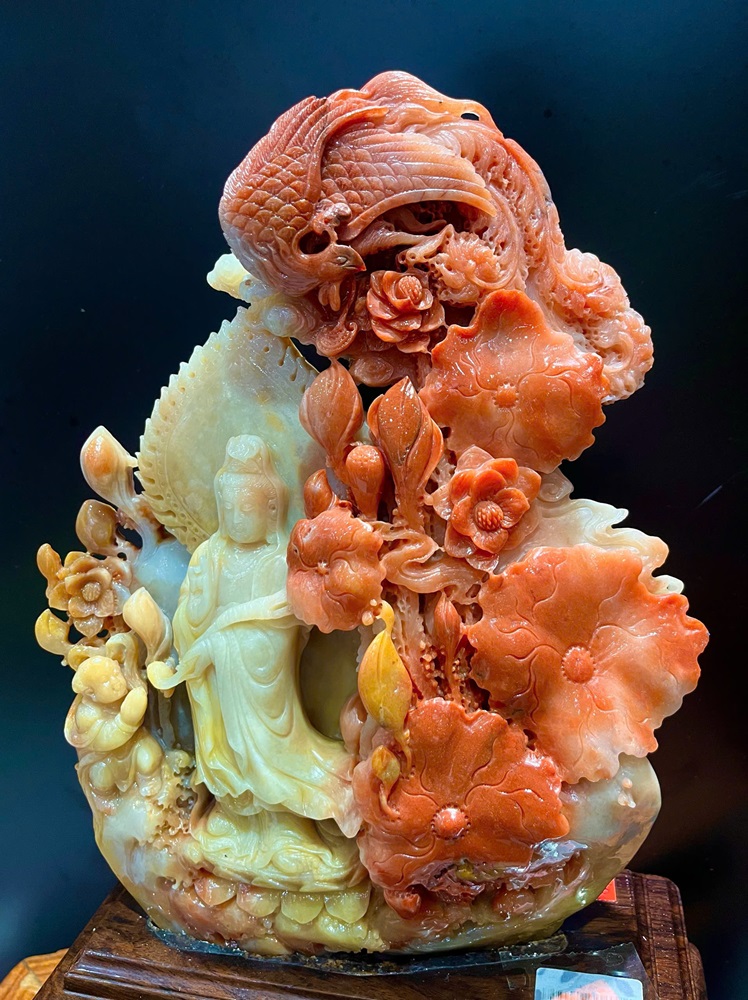 Phật Mẹ Quan Âm Ngọc Thọ Sơn (Kèm giấy kiểm đinh)