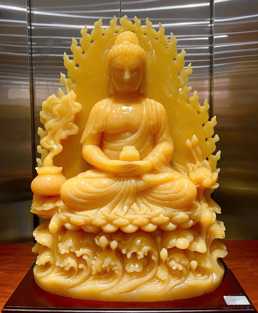 Phật Ngài ADiDa Ngọc Hoàng Long 65cm
