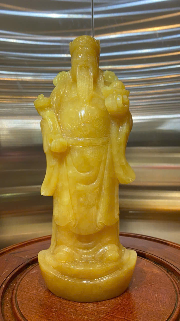 Ngài thần tài Ngọc hoàng long 32cm