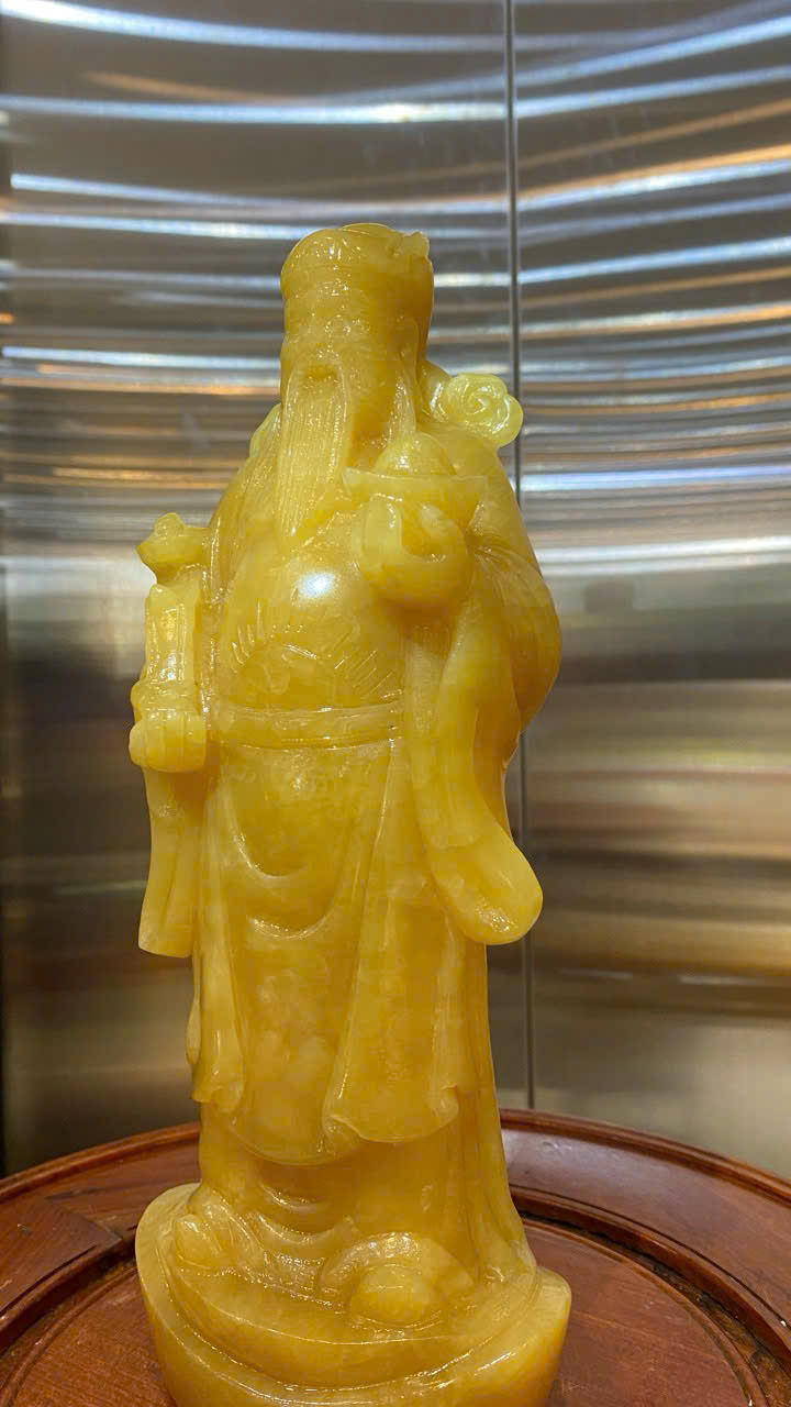 Ngài thần tài Ngọc hoàng long 32cm