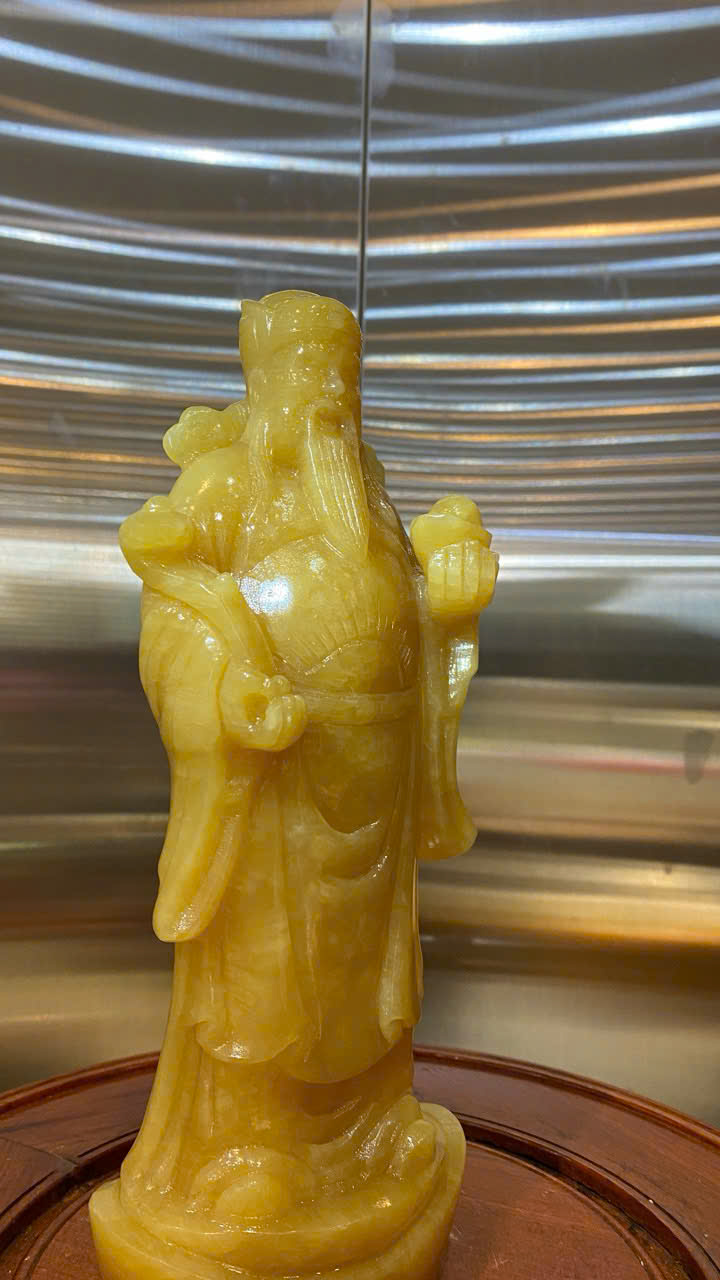 Ngài thần tài Ngọc hoàng long 32cm