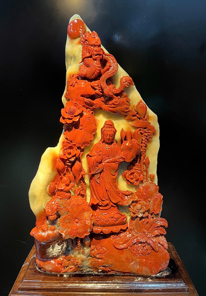 Phật Mẹ Quan Âm Ngọc Thọ Sơn (Kèm giấy kiểm đinh)